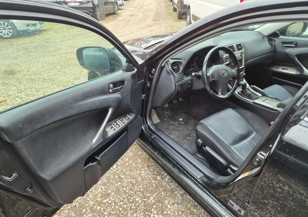 Lexus IS cena 19999 przebieg: 190000, rok produkcji 2009 z Warszawa małe 172